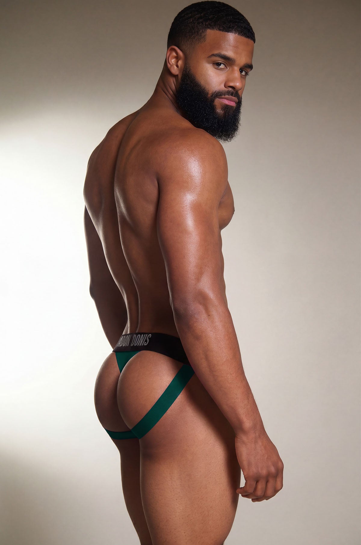 Deep Green Night Cap Jock-Thong