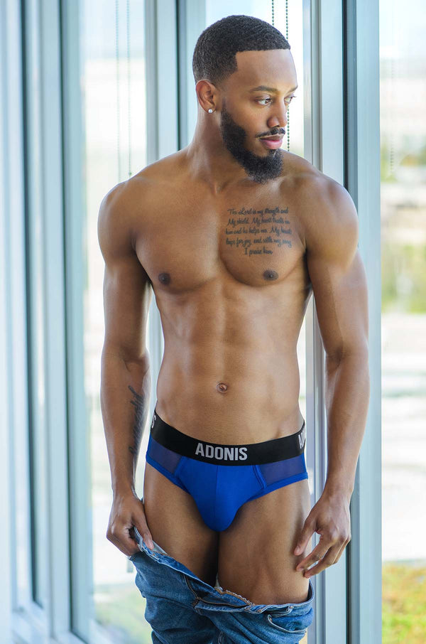 LUXE Royal Blue Brief
