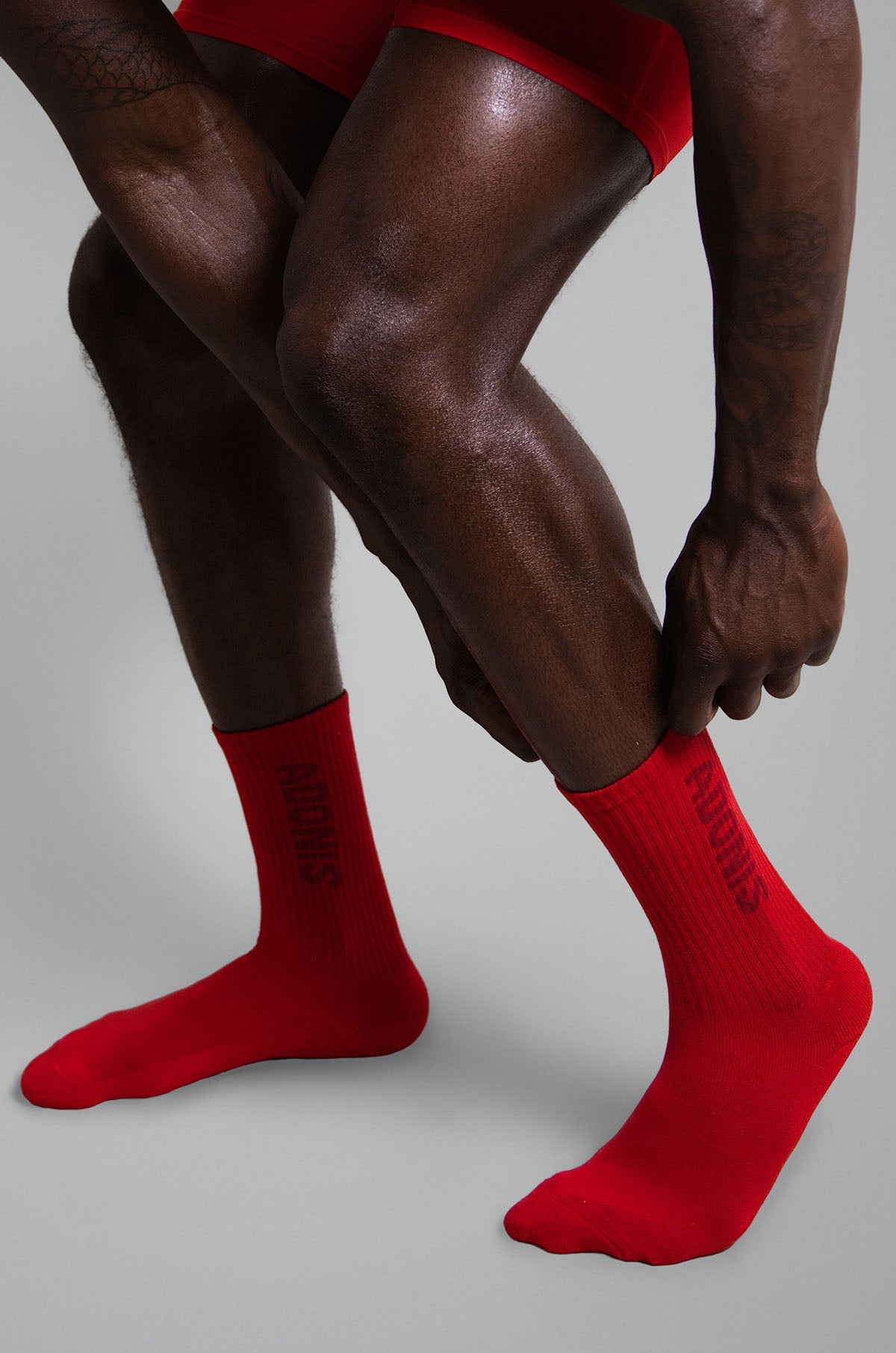 Legacy Red Crew Sock