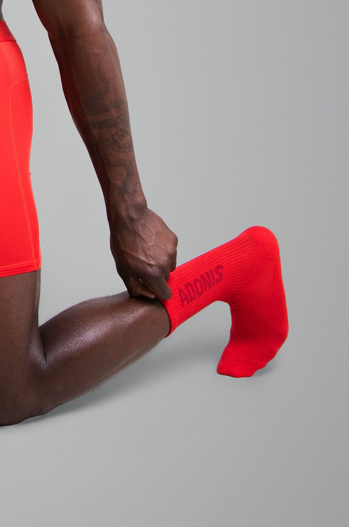 Legacy Red Crew Sock