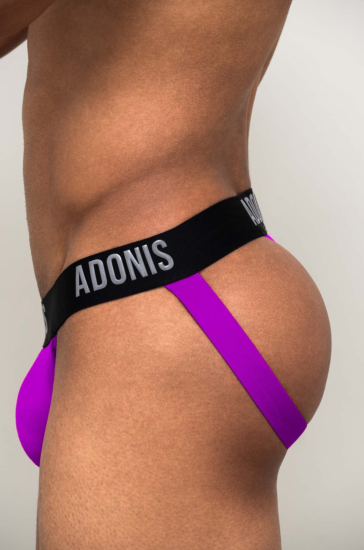 Electric Purple Night Cap Jock-Thong