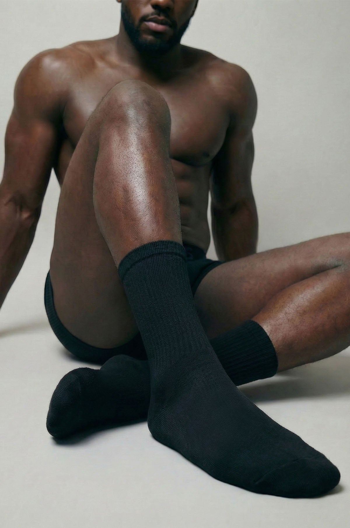 Tanga tipo jock con gorro de dormir y bayas de Goji