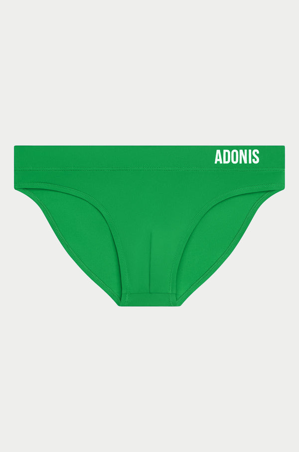 ADOME Mens Lace Underwear Panties Sexy Boxer Briefs (Green, Large) - style1- Green 