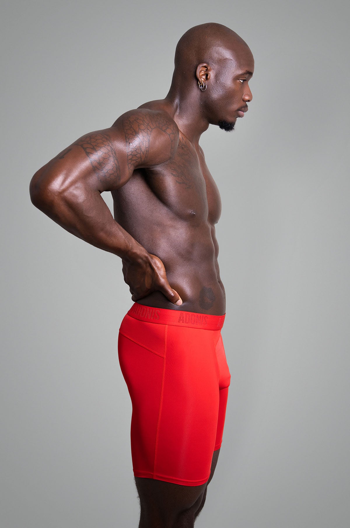 Adonis Fit Legacy Red Long Boxer Brief