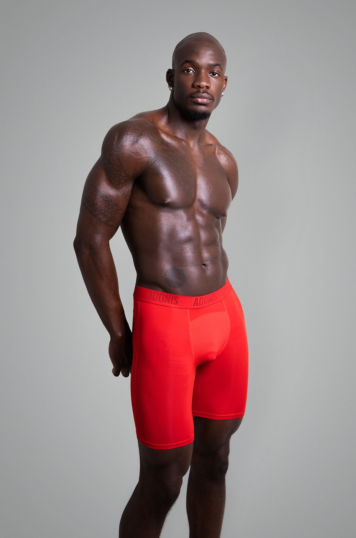 Adonis Fit Legacy Red Long Boxer Brief