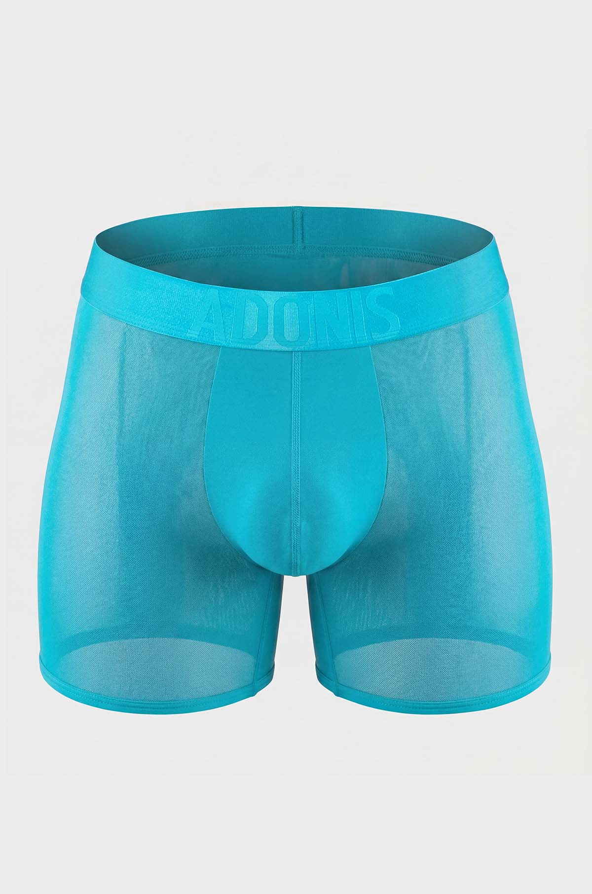Lagoon Blue Sheer Boxer Brief