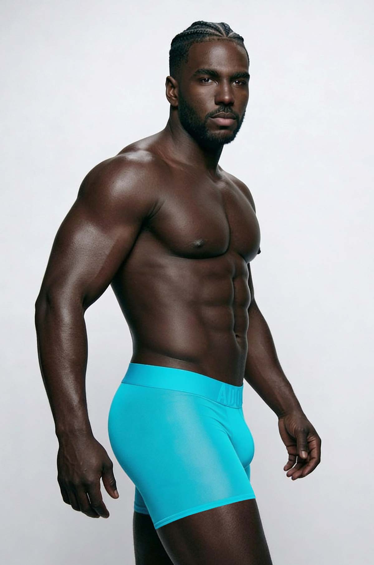 Lagoon Blue Sheer Boxer Brief