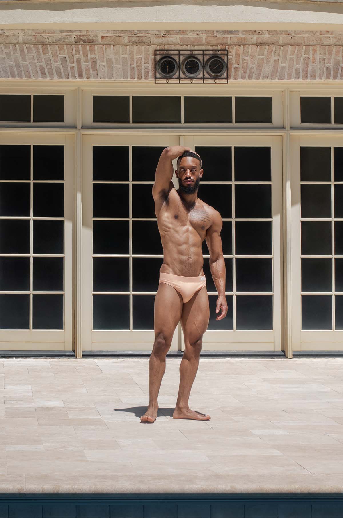 Peach Cream Swim Brief