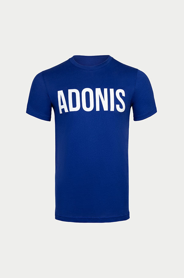 ADONIS Logo Blue T-Shirt
